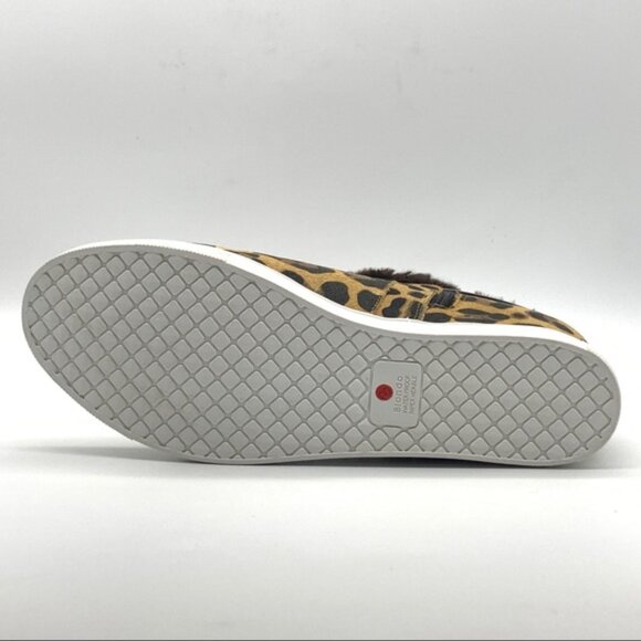 Blondo Glade Leopard Suede Faux Fur Lined Sneaker - Picture 14 of 14